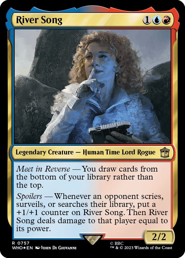 River Song (Surge Foil) [Doctor Who] | Local Legends