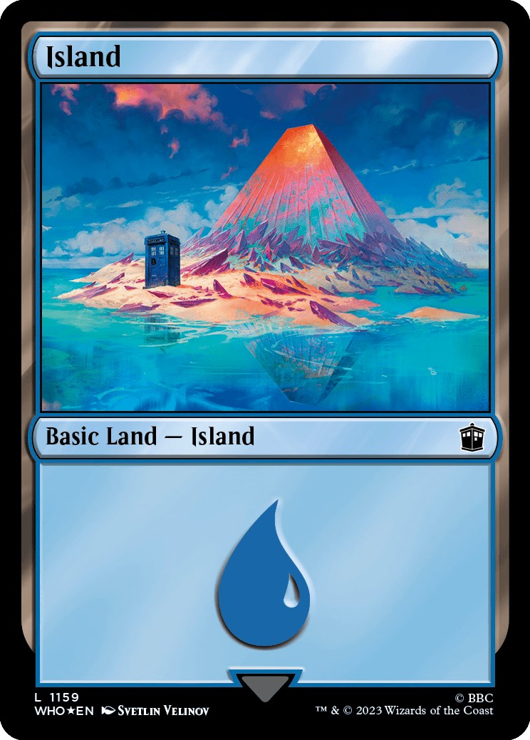 Island (1159) (Surge Foil) [Doctor Who] | Local Legends
