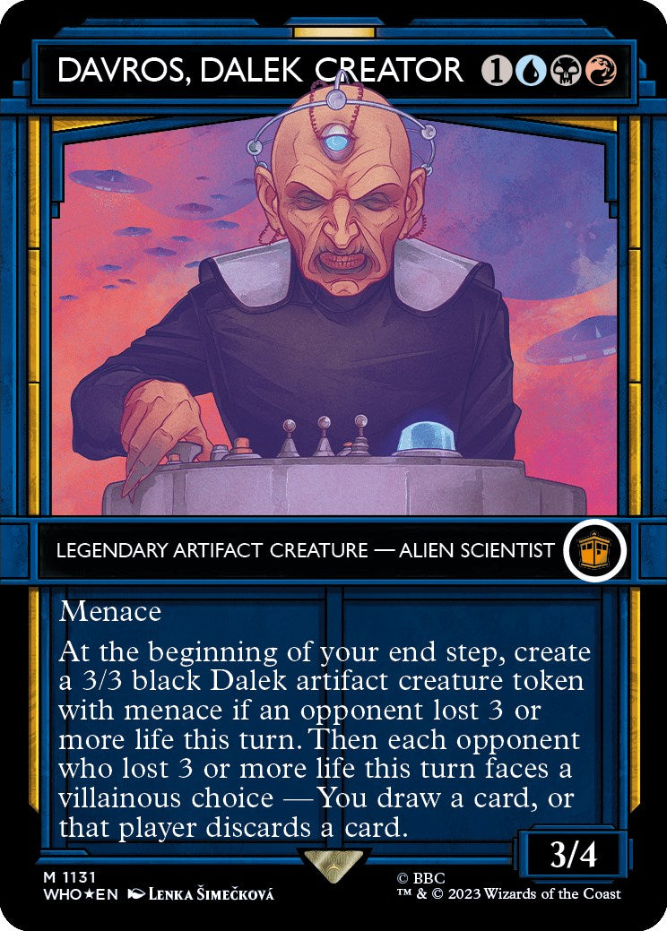 Davros, Dalek Creator (Showcase) (Surge Foil) [Doctor Who] | Local Legends