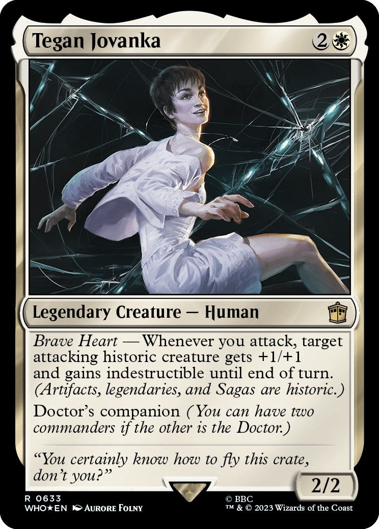Tegan Jovanka (Surge Foil) [Doctor Who] | Local Legends