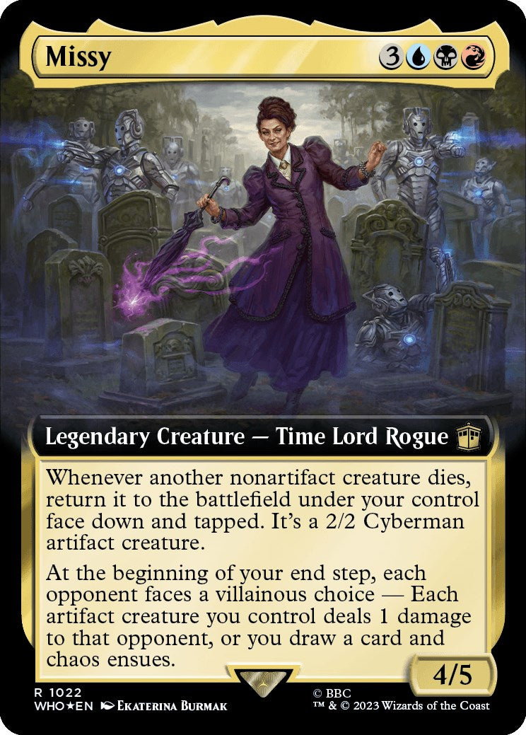 Missy (Extended Art) (Surge Foil) [Doctor Who] | Local Legends
