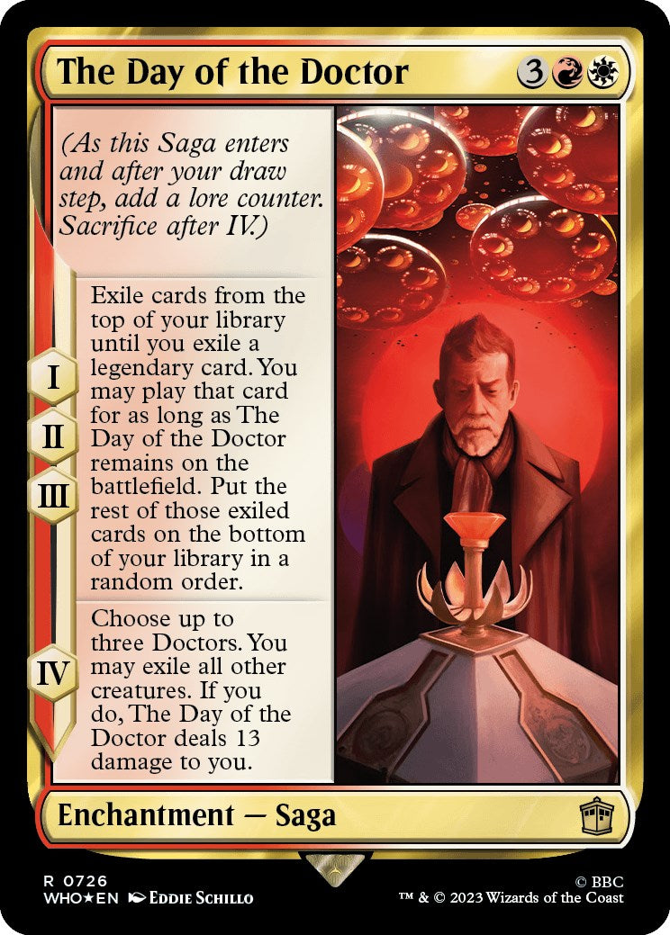 The Day of the Doctor (Surge Foil) [Doctor Who] | Local Legends