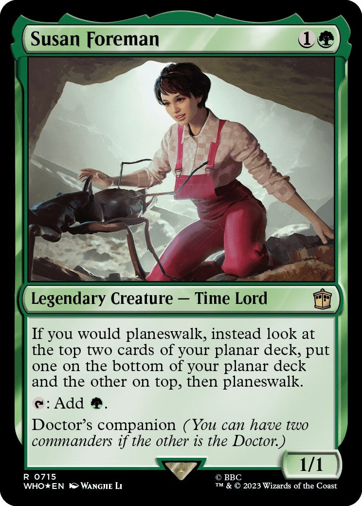 Susan Foreman (Surge Foil) [Doctor Who] | Local Legends