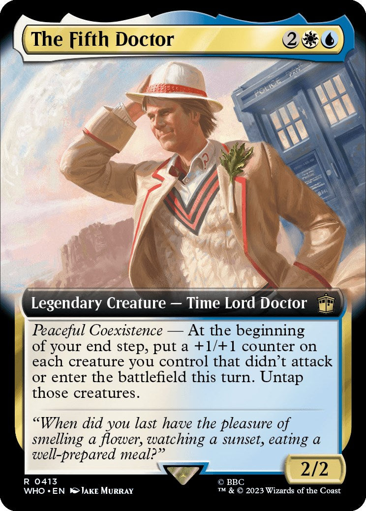 The Fifth Doctor (Extended Art) | Local Legends