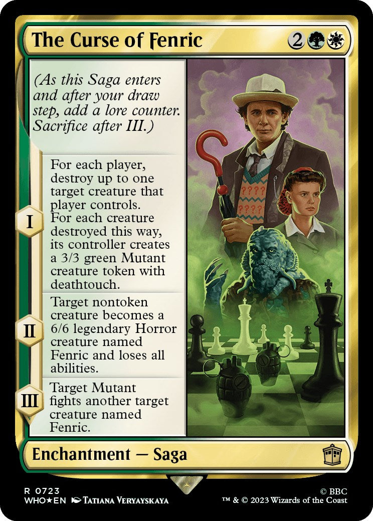 The Curse of Fenric (Surge Foil) [Doctor Who] | Local Legends