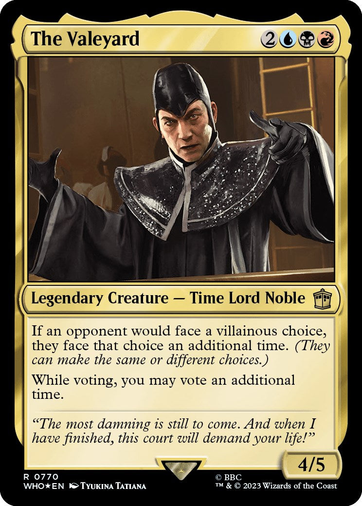 The Valeyard (Surge Foil) [Doctor Who] | Local Legends