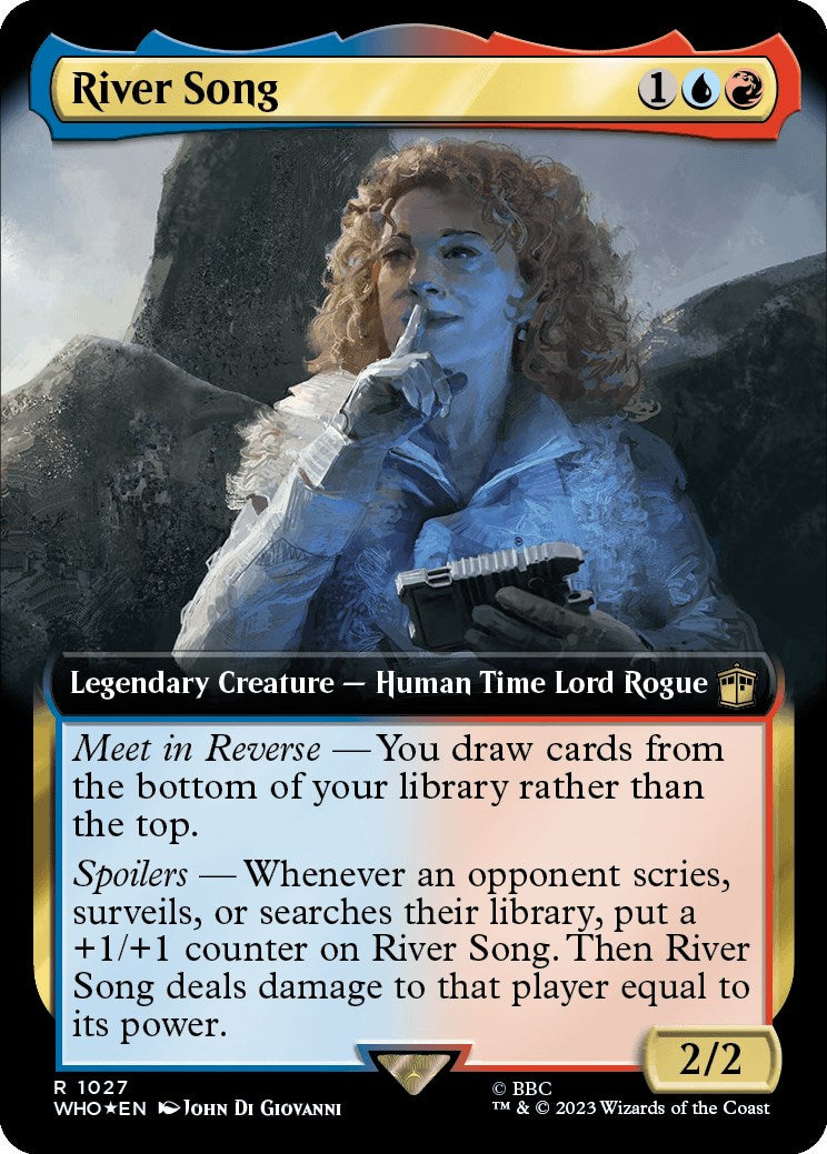 River Song (Extended Art) (Surge Foil) [Doctor Who] | Local Legends