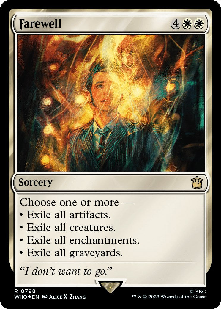 Farewell (Surge Foil) [Doctor Who] | Local Legends