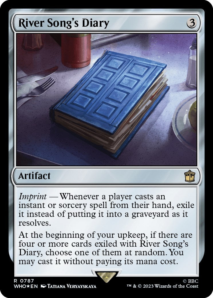 River Song's Diary (Surge Foil) [Doctor Who] | Local Legends