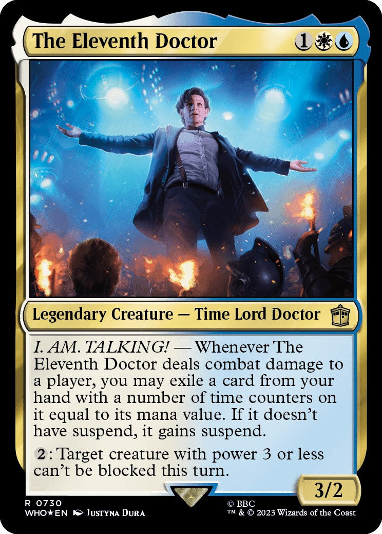 The Eleventh Doctor (Surge Foil) [Doctor Who] | Golgari Games