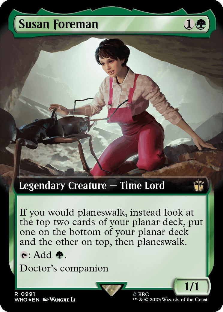 Susan Foreman (Extended Art) (Surge Foil) [Doctor Who] | Local Legends