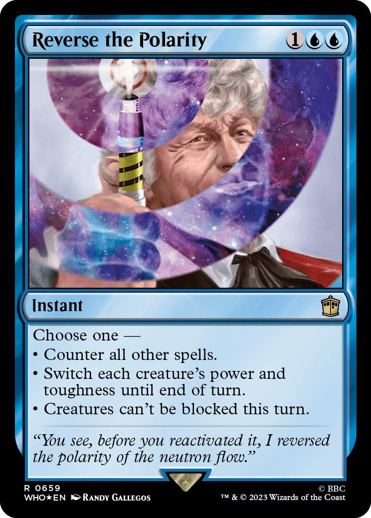 Reverse the Polarity (Surge Foil) [Doctor Who] | Local Legends