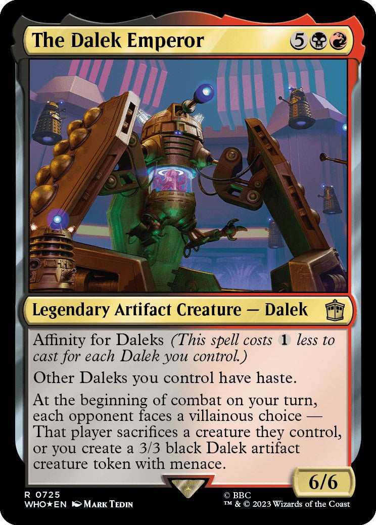 The Dalek Emperor (Surge Foil) [Doctor Who] | Local Legends