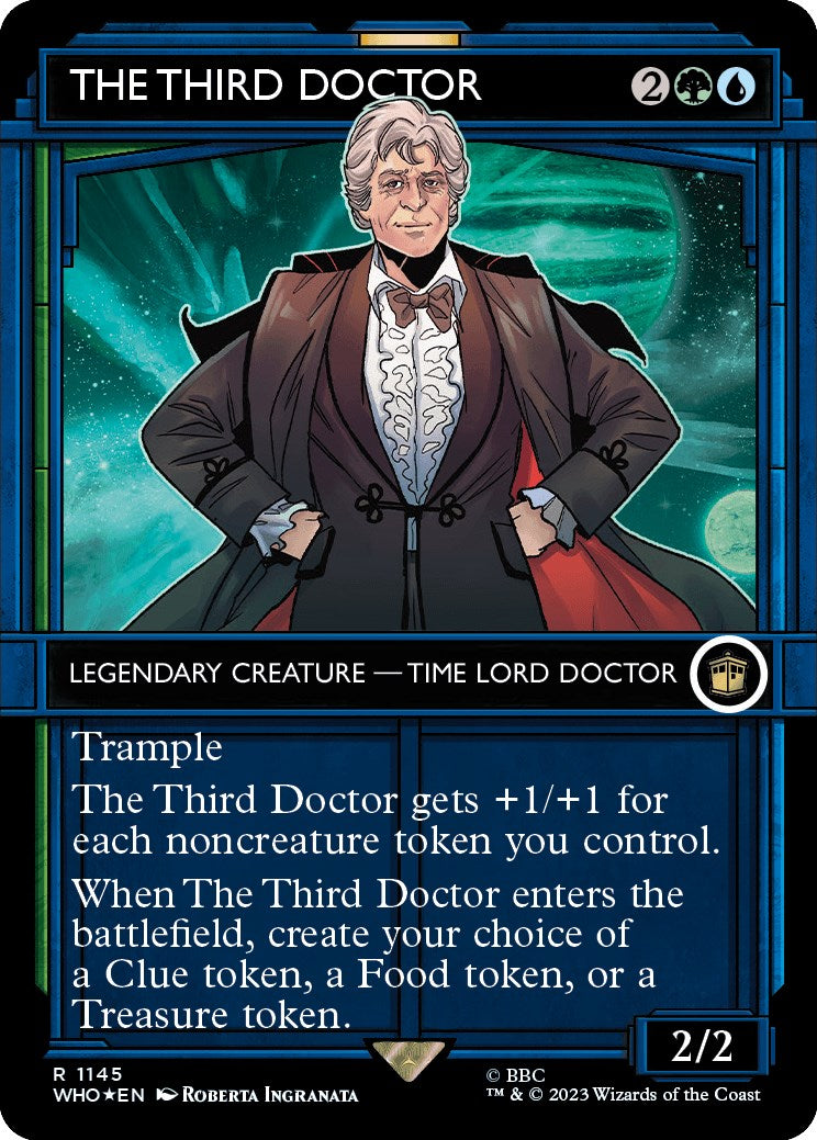 The Third Doctor (Showcase) (Surge Foil) [Doctor Who] | Local Legends