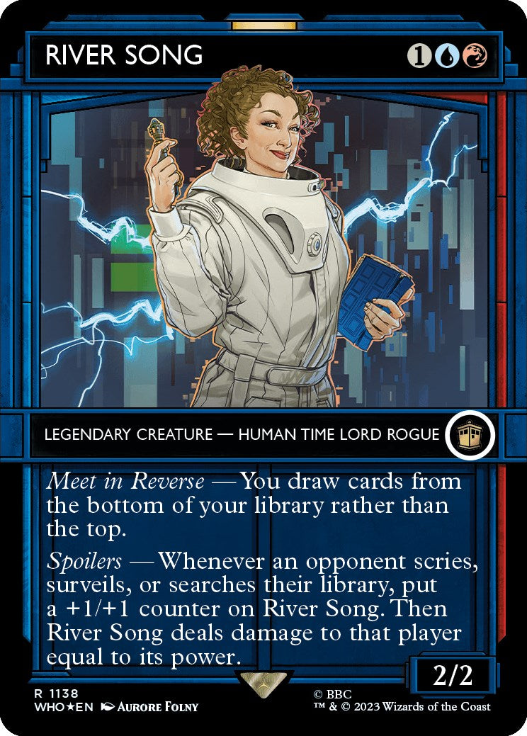 RIVER SONG (Showcase) (Surge Foil) [Doctor Who] | Local Legends