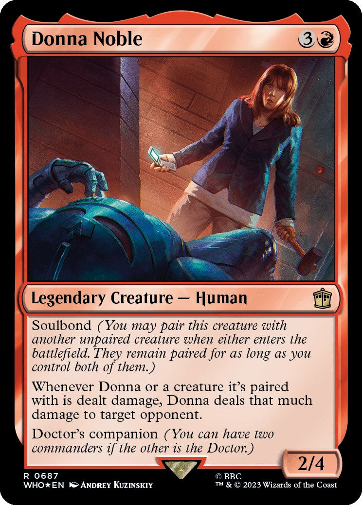 Donna Noble (Surge Foil) [Doctor Who] | Local Legends