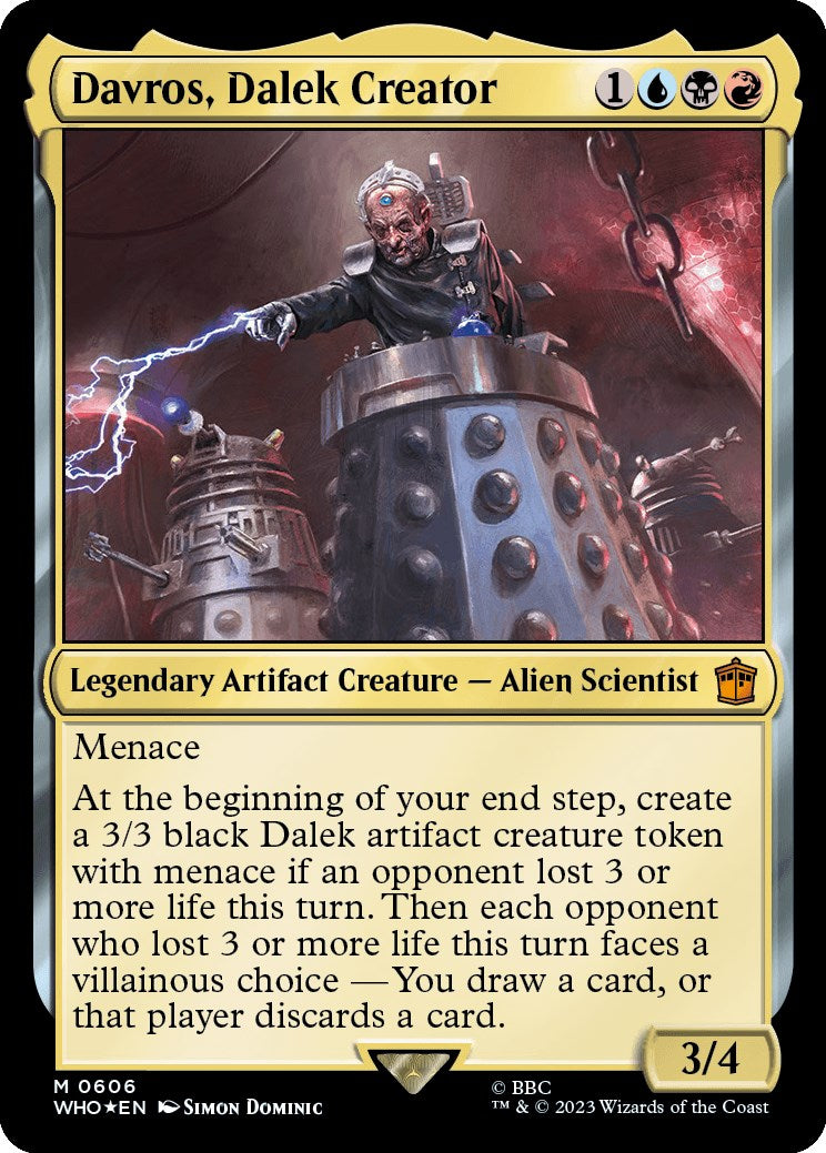 Davros, Dalek Creator (Surge Foil) [Doctor Who] | Local Legends