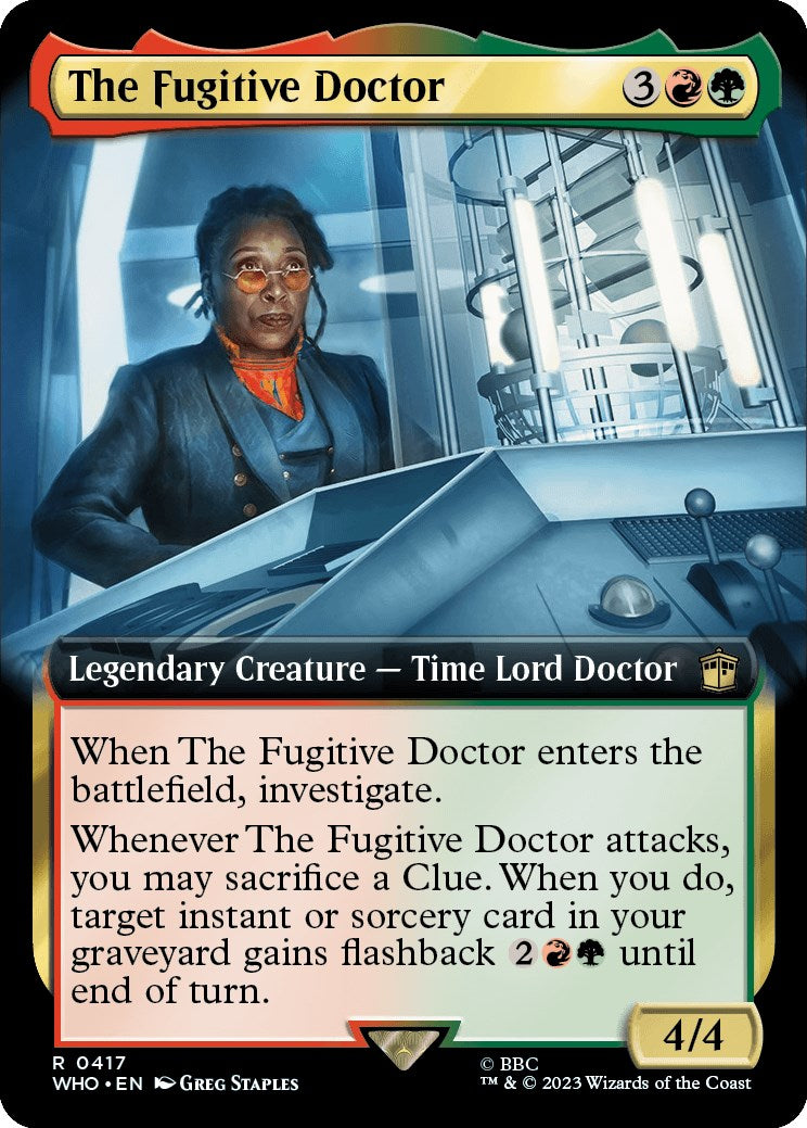 The Fugitive Doctor (Extended Art) [Doctor Who] | Golgari Games