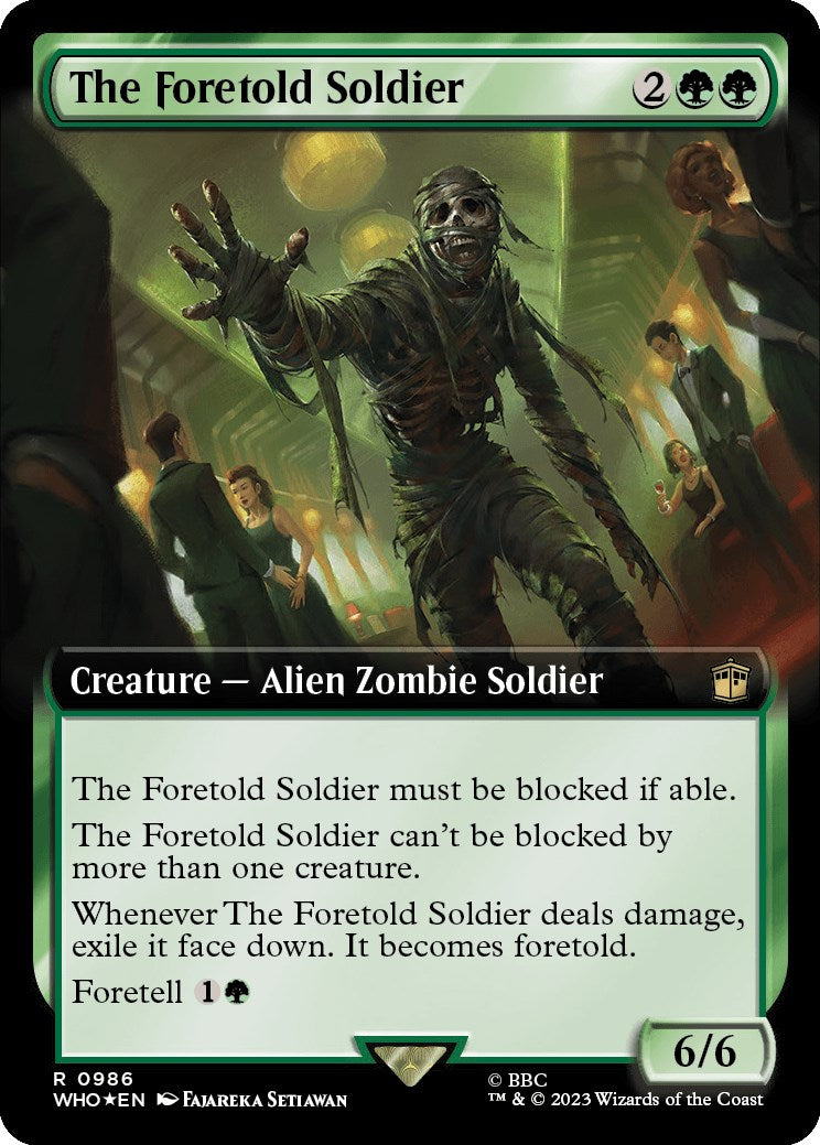 The Foretold Soldier (Extended Art) (Surge Foil) [Doctor Who] | Local Legends