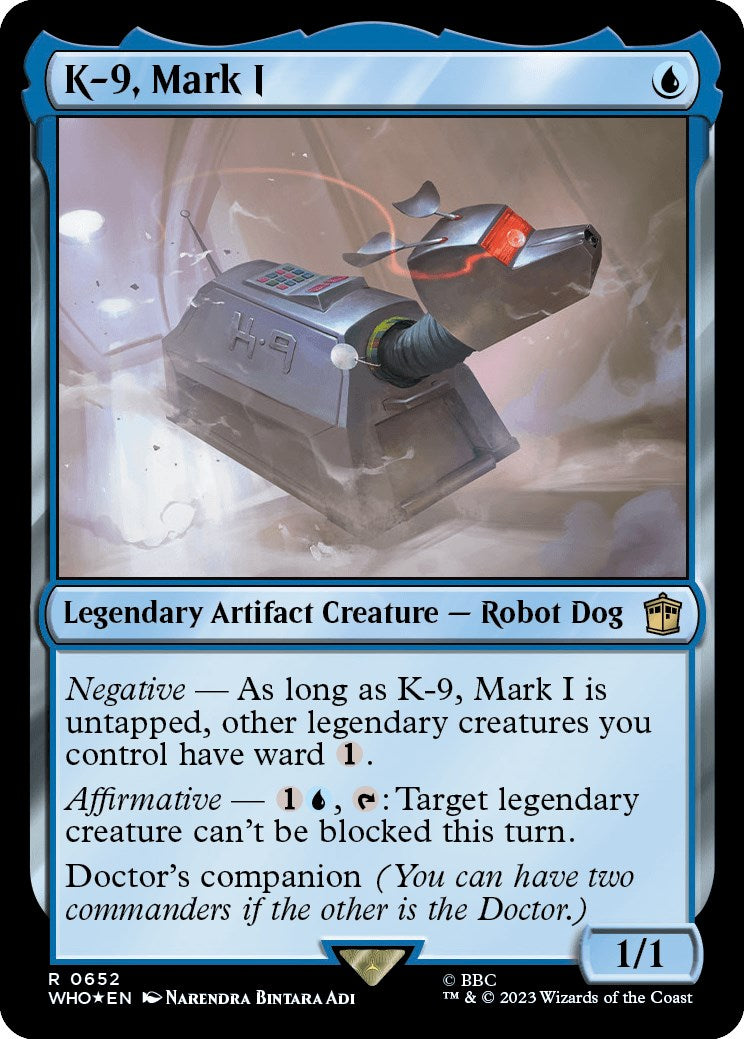 K-9, Mark I (Surge Foil) [Doctor Who] | Local Legends