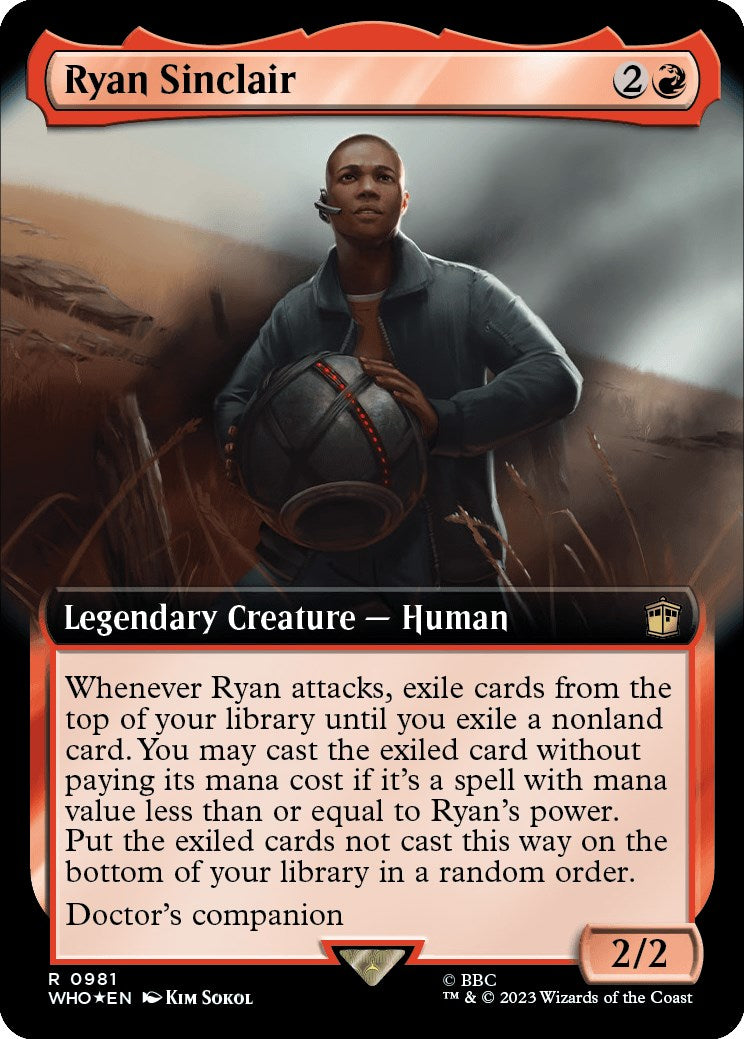 Ryan Sinclair (Extended Art) (Surge Foil) [Doctor Who] | Local Legends