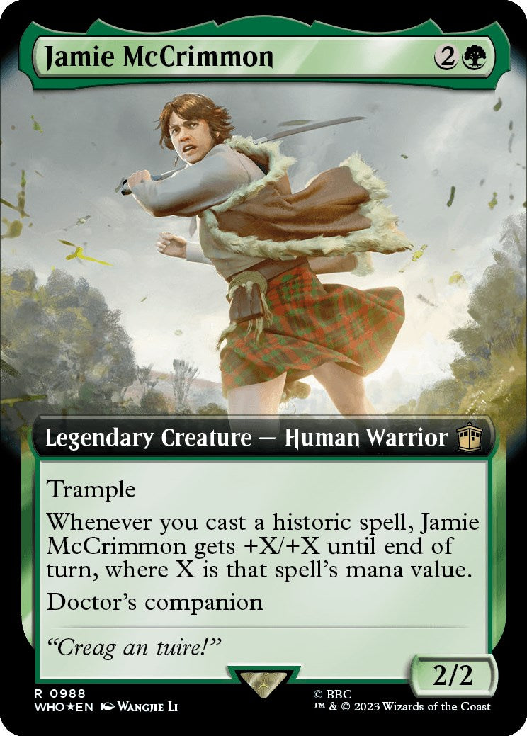Jamie McCrimmon (Extended Art) (Surge Foil) [Doctor Who] | Local Legends