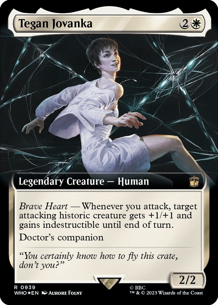 Tegan Jovanka (Extended Art) (Surge Foil) [Doctor Who] | Local Legends