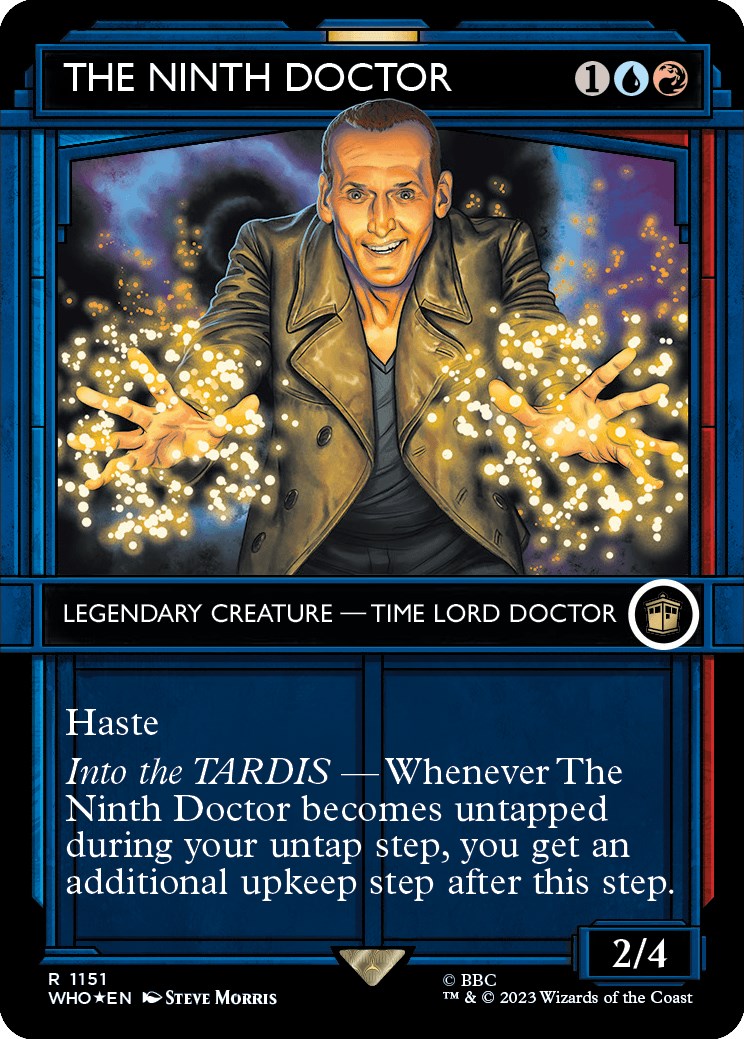 The Ninth Doctor (Showcase) (Surge Foil) [Doctor Who] | Golgari Games