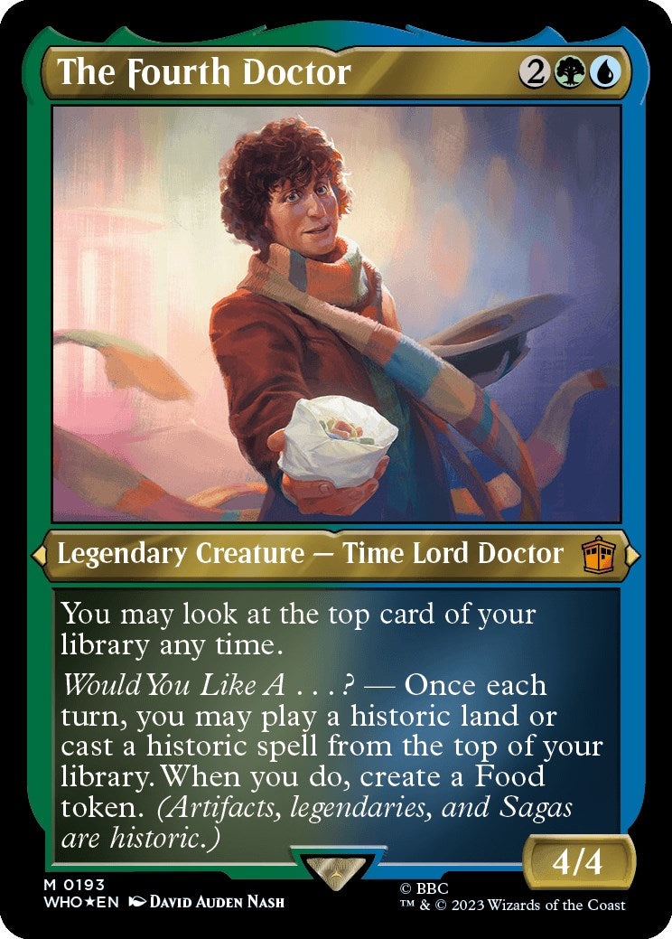 The Fourth Doctor (Display Commander) [Doctor Who] | Golgari Games