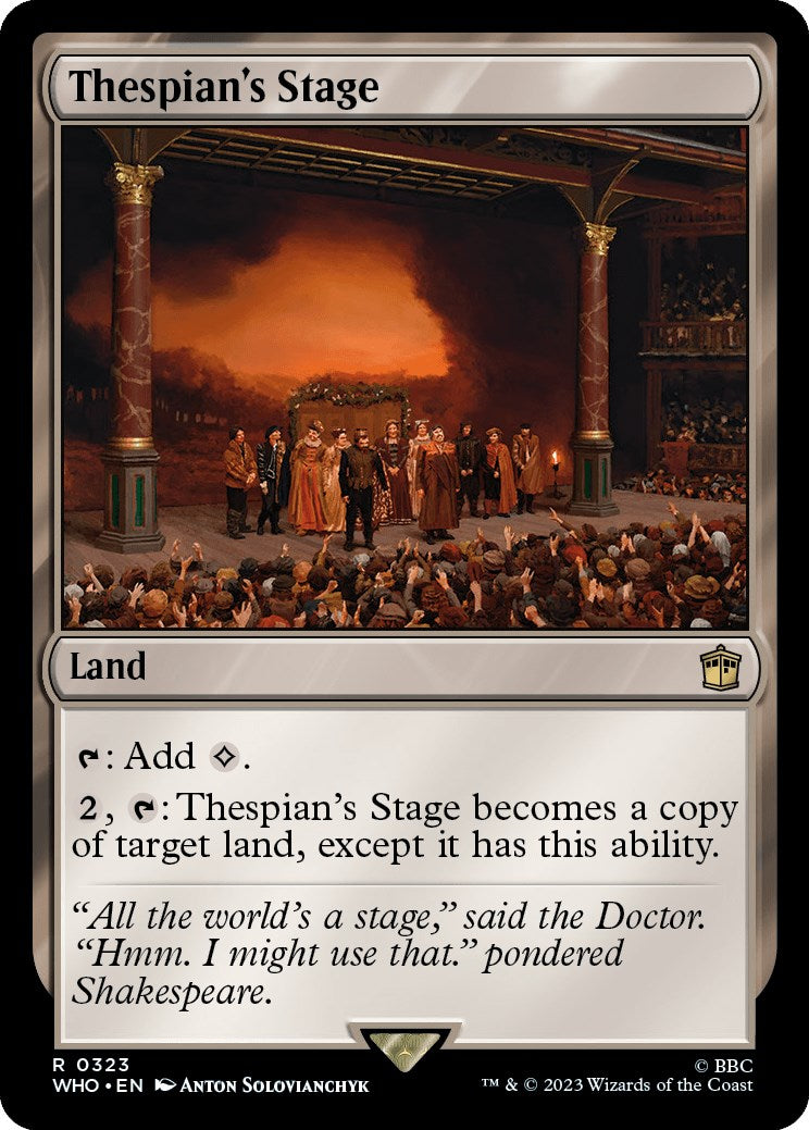 Thespian's Stage | Local Legends