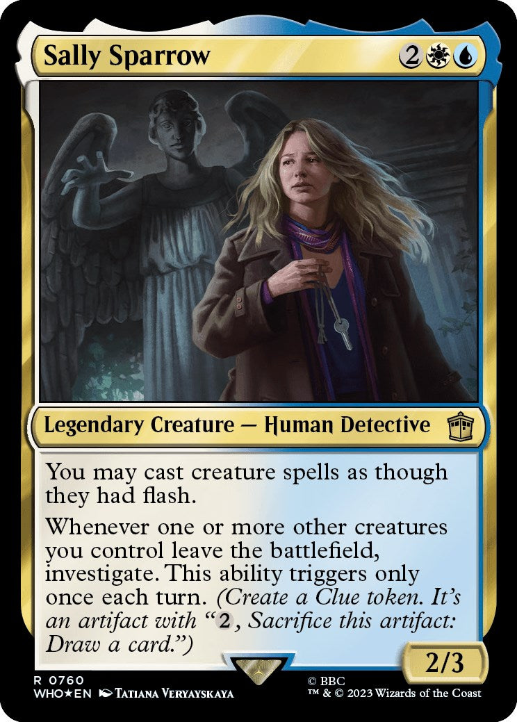 Sally Sparrow (Surge Foil) | Local Legends