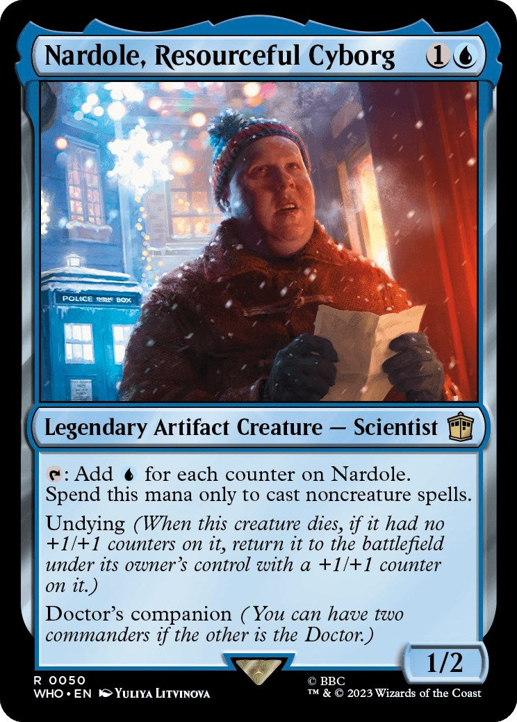 Nardole, Resourceful Cyborg | Local Legends