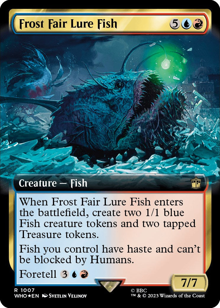 Frost Fair Lure Fish (Extended Art) (Surge Foil) | Local Legends