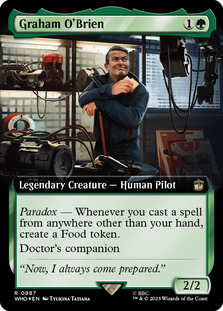 Graham O'Brien (Extended Art) (Surge Foil) | Local Legends