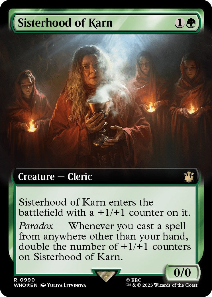 Sisterhood of Karn (Extended Art) (Surge Foil) | Local Legends