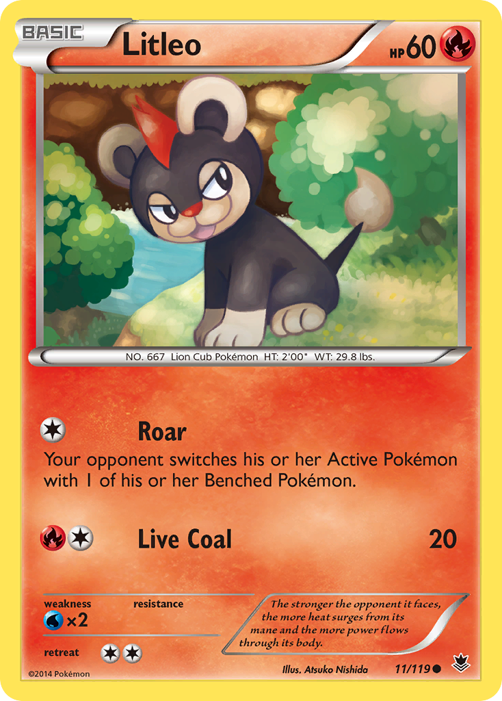 Litleo (11/119) [XY: Phantom Forces] | Local Legends