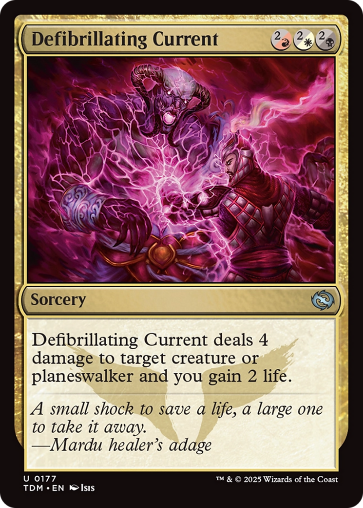 Defibrillating Current [Tarkir: Dragonstorm] | Local Legends