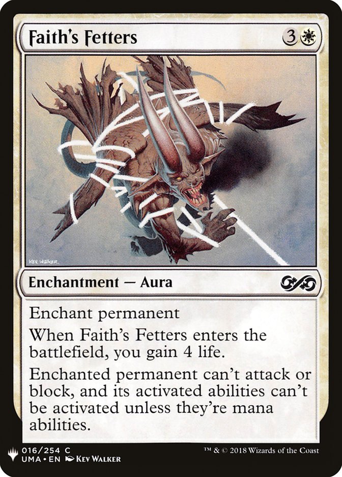 Faith's Fetters [Mystery Booster] | Local Legends