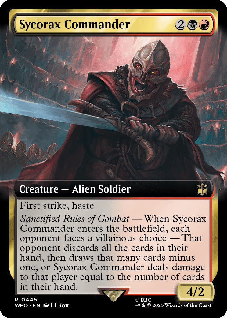 Sycorax Commander (Extended Art) | Local Legends