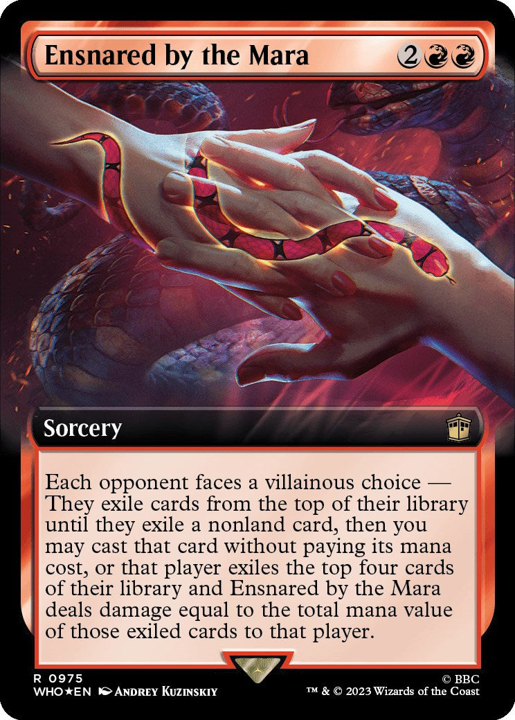 Ensnared by the Mara (Extended Art) (Surge Foil) | Local Legends