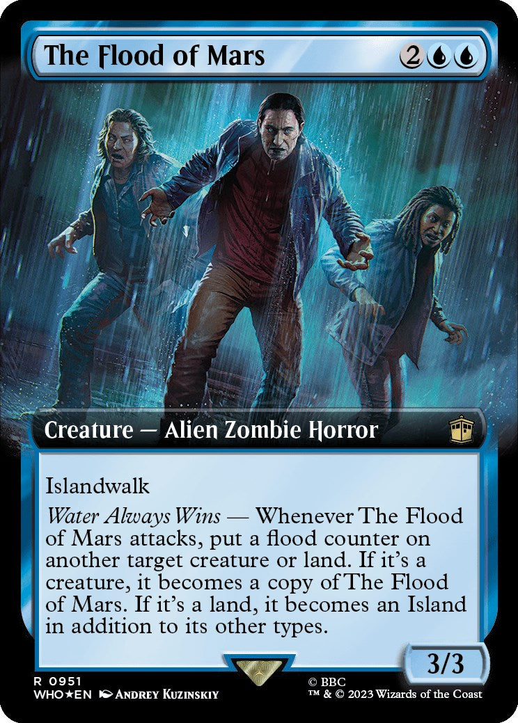 The Flood of Mars (Extended Art) (Surge Foil) | Local Legends