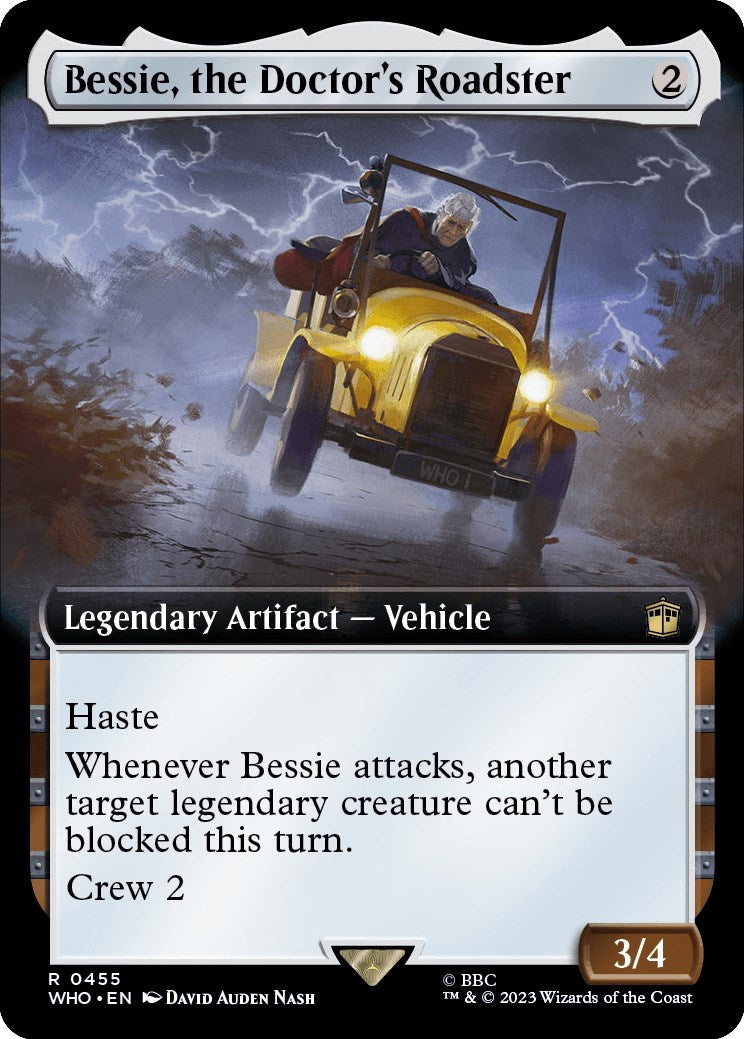 Bessie, the Doctor's Roadster (Extended Art) | Local Legends