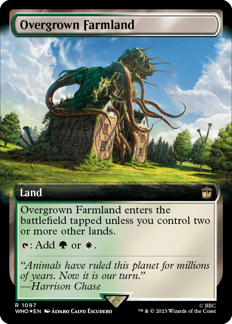 Overgrown Farmland (Extended Art) (Surge Foil) | Local Legends