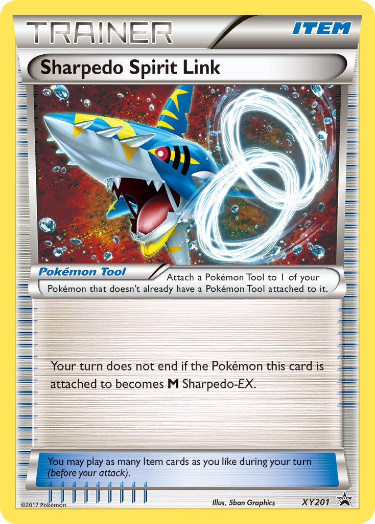 Sharpedo Spirit Link (XY201) [XY: Black Star Promos] | Golgari Games