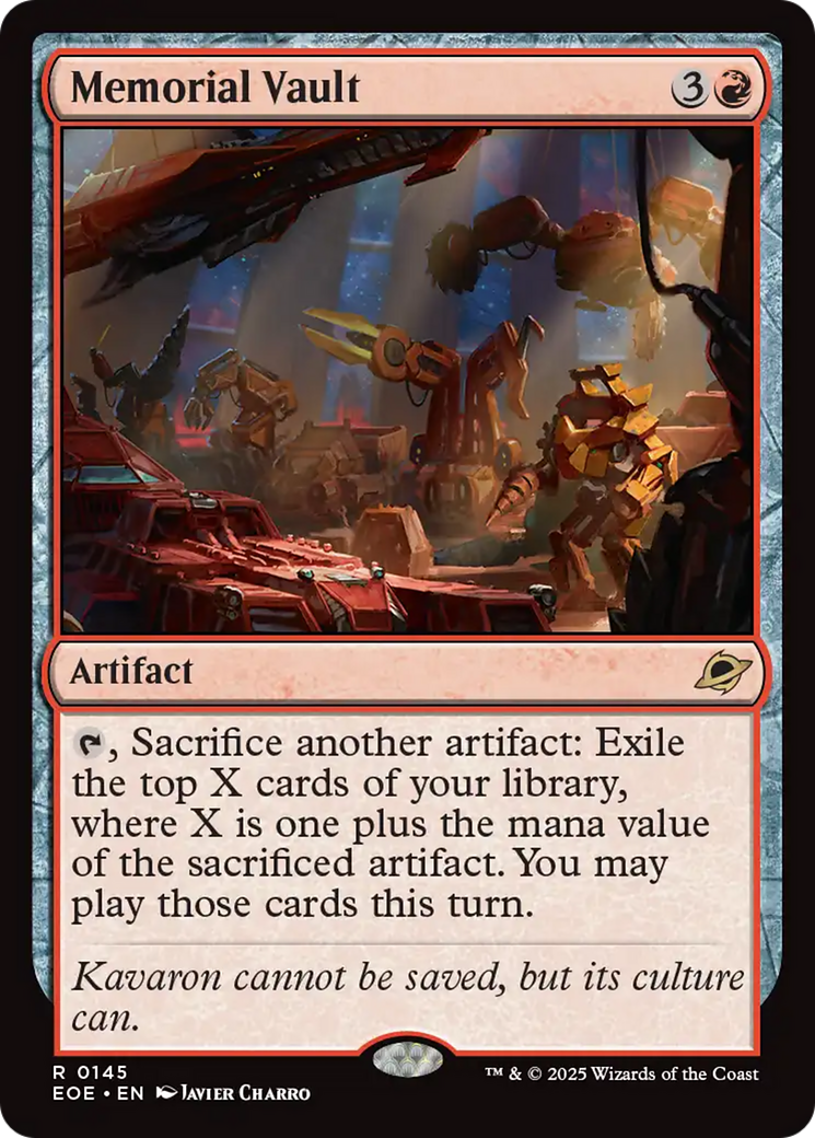 Memorial Vault [Edge of Eternities] | Local Legends