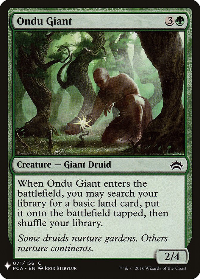 Ondu Giant [Mystery Booster] | Local Legends