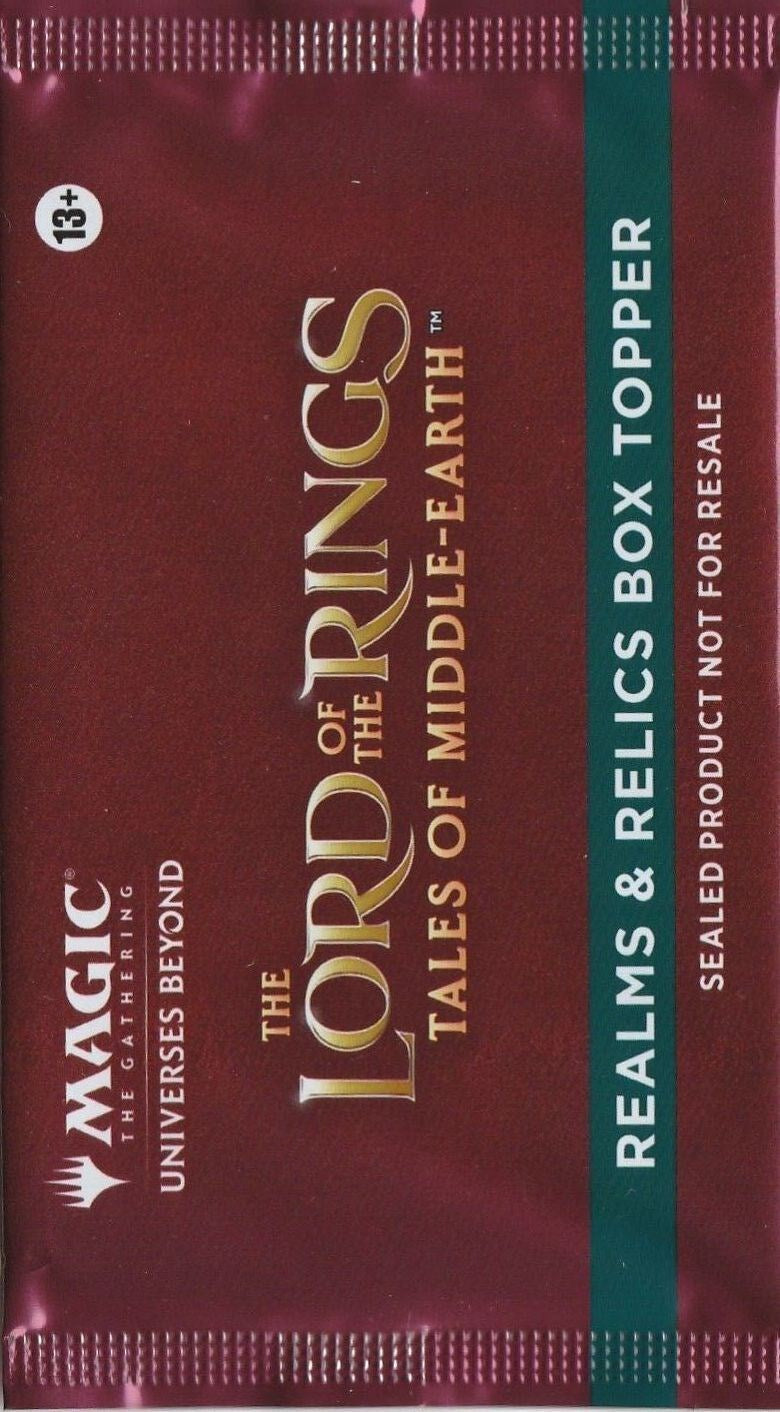 The Lord of the Rings: Tales of Middle-earth - Realms & Relics Box Topper Pack | Local Legends