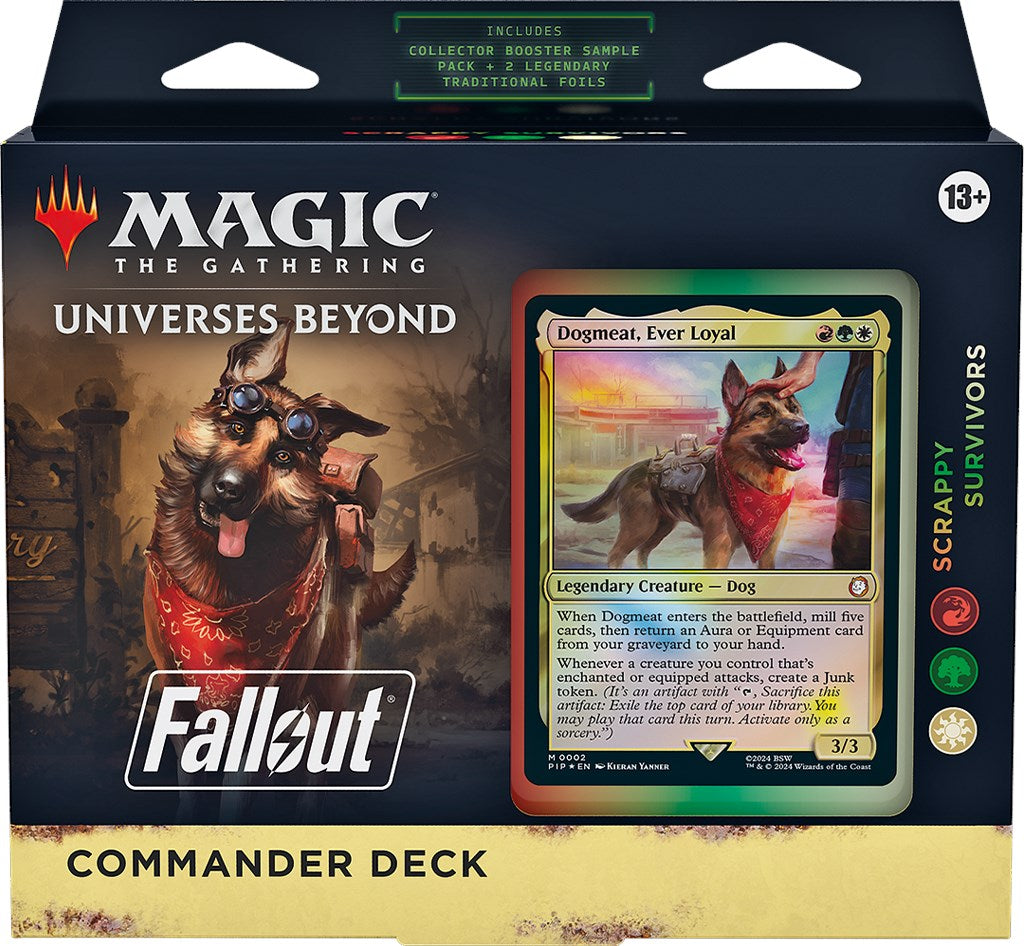 Fallout: Out of the Vault - Scrappy Survivors Commander Deck | Local Legends