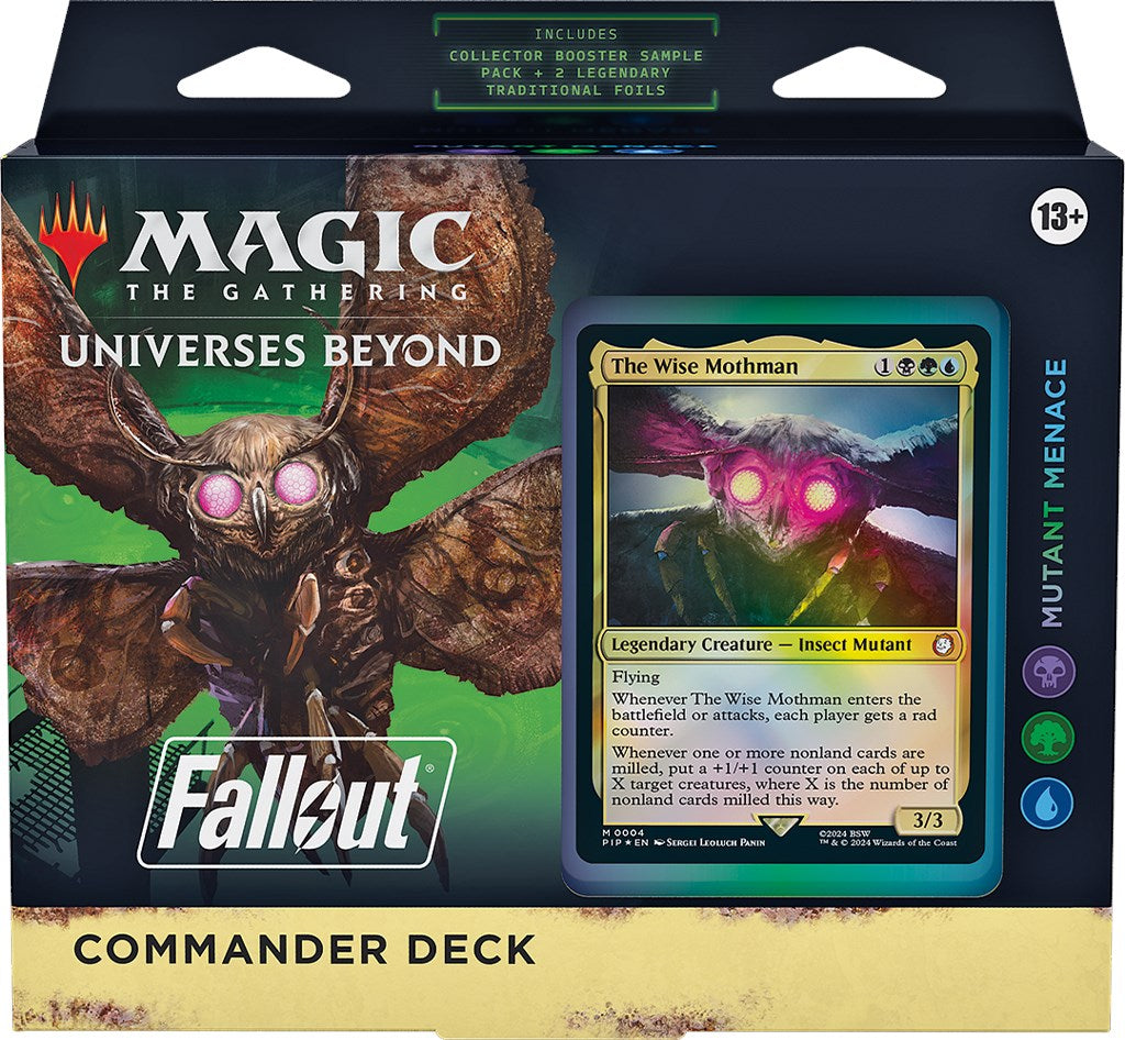 Fallout: Out of the Vault - Mutant Menace Commander Deck | Local Legends