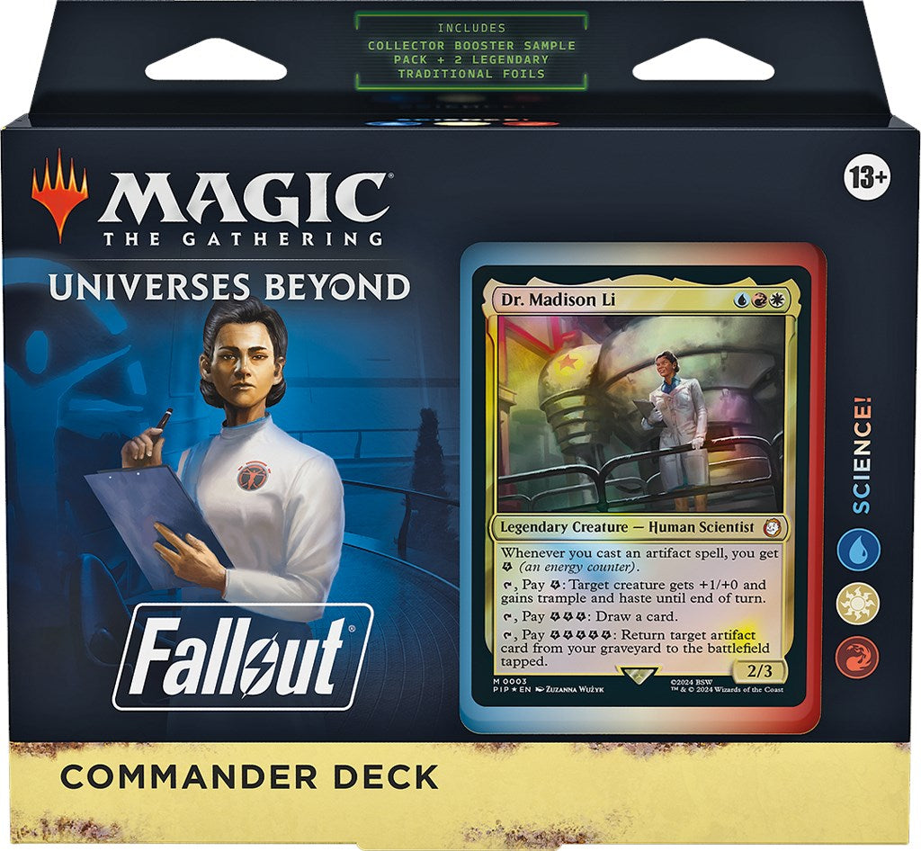 Fallout: Out of the Vault - Science! Commander Deck | Local Legends